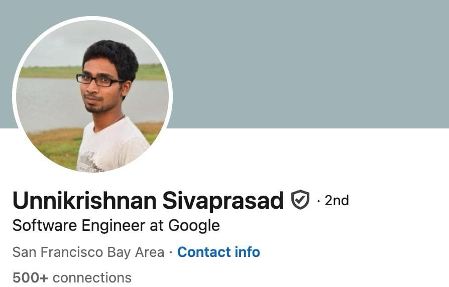 LinkedIn testimonial