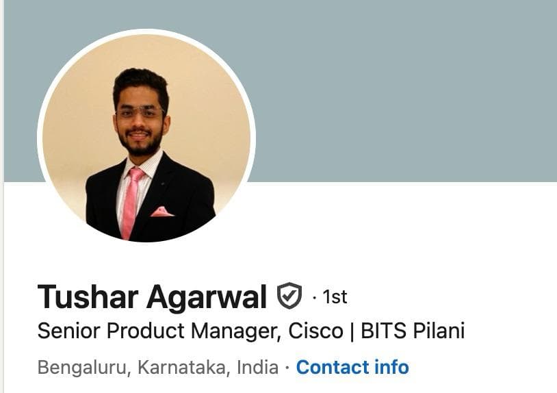 LinkedIn testimonial