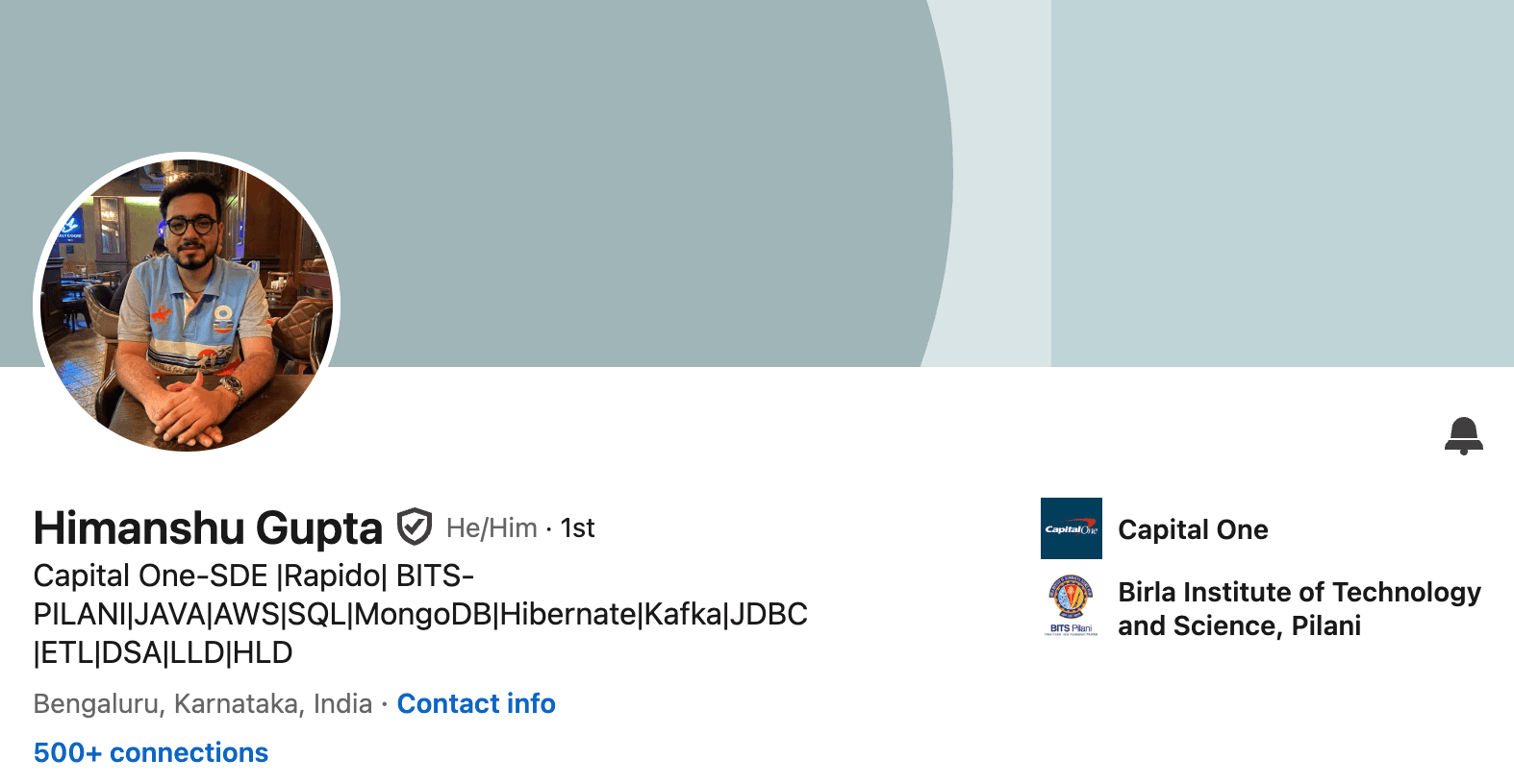 LinkedIn testimonial